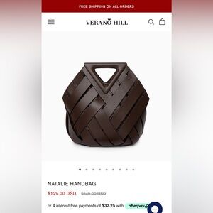 Verano Hill chocolate brown Natalie bag!